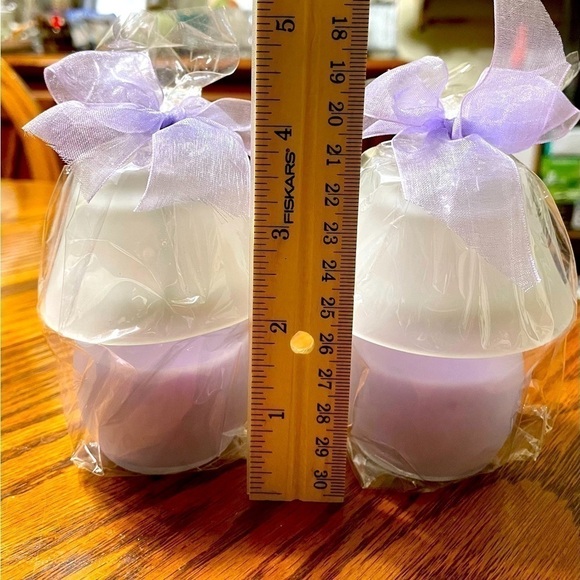 Candles Lantern Lavender Set of 4 - Picture 5 of 5